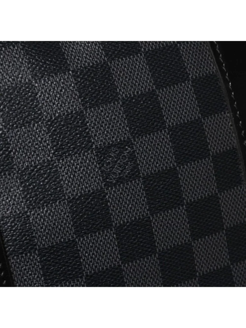Louis Vuitton Keepall Bandouliere 55 Boston Bag Damier Graphite Black